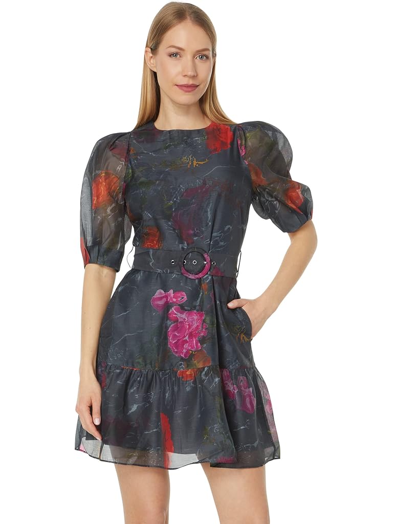 Ted Baker Tatya Puff Sleeve Mini Dress