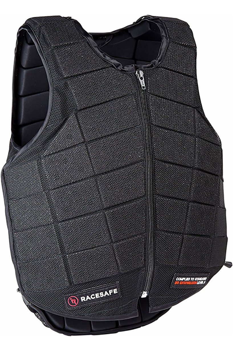 Racesafe Provent 3.0 Body Protection Black Adult Size - LRacesafe Back Length - Long