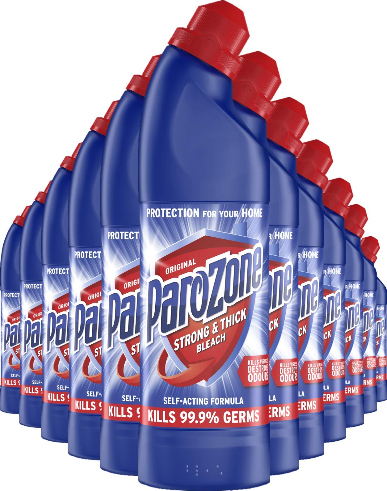 Parozone Thick Original Bleach, 750ml, Pack of 12