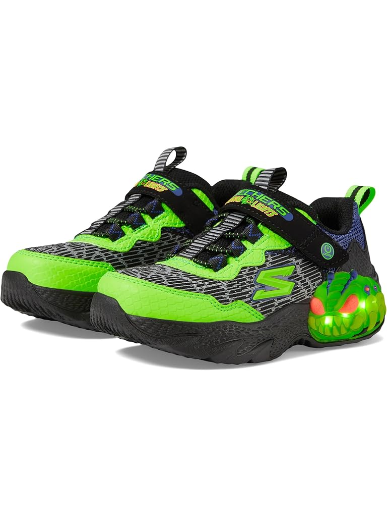 Black SKECHERS KIDS Creature-Lights 400617L (Little Kid/Big Kid)