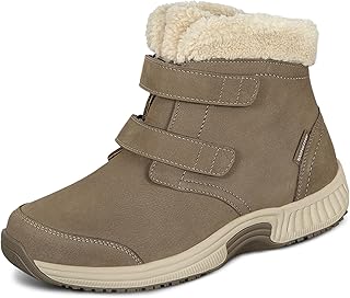 Orthofeet Women's Orthopedic Waterproof Winter Boot with Arch Support Florence