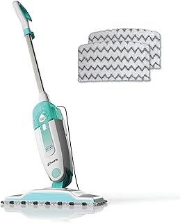 Shark S1000 Steam Mop with 2 Dirt Grip Pads, Lightweight, Safe for all Sealed Hard Floors like Tile, Hardwood, Stone, Lami...