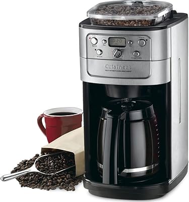 Cuisinart Grind & Brew 12 Cup Coffeemaker, Chrome