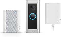 Ring Videotürklingel Pro Kabel (bisher: Video Doorbell Pro 2) + Netzteil und Chime von Amazon | Klingel mit Kamera, 1536p HD, Kopf-bis-Fuß-Aufnahme, 3D-Bewegungserfassung, WLAN