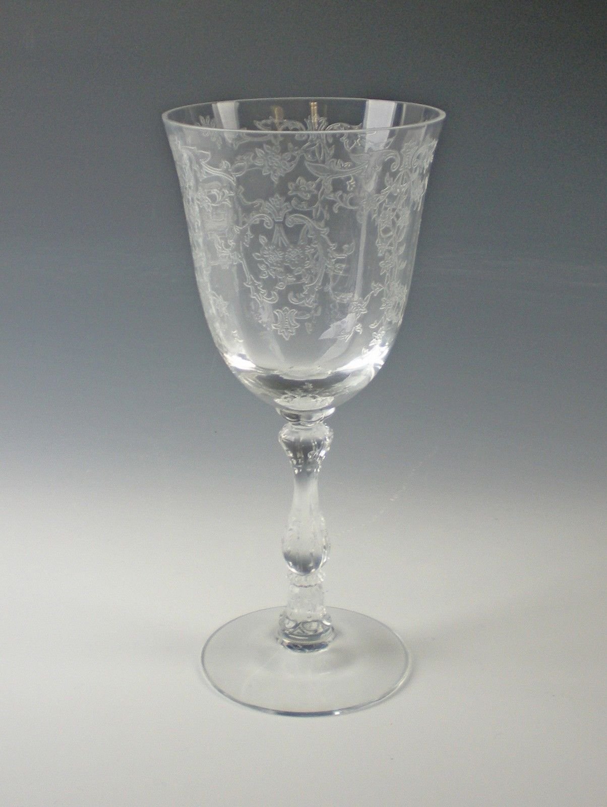 Vintage Etched Crystal Patterns