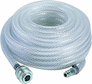 Original Einhell Fabric hose 15 m (compressor accessories, 15 m length, inner diameter 6 mm, R 1/4 internal thread, made o...