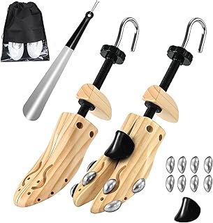 eachway Shoe Stretcher for Men or Women,4-Way Shoe Trees Adjustable Length & Width for Wide Feet