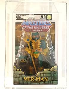 HeMan Masters of the Universe Classics Exclusive Action Figure MerMan - AFA GRADED - UNCIRCULATED