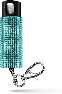 Guard Dog Security Bling it On Pepper Spray Keychain with Safety Twist Top Mini and Easy Carry Lightweight and Fashionable...