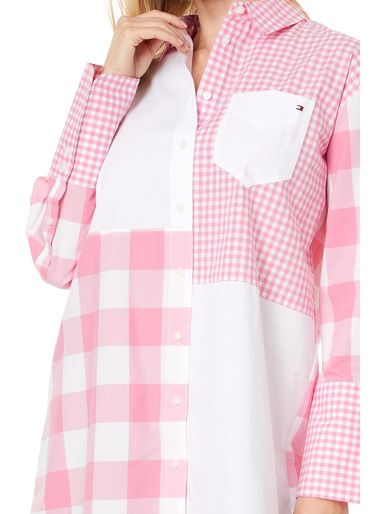 Tommy Hilfiger Gingham Patchwork Dress