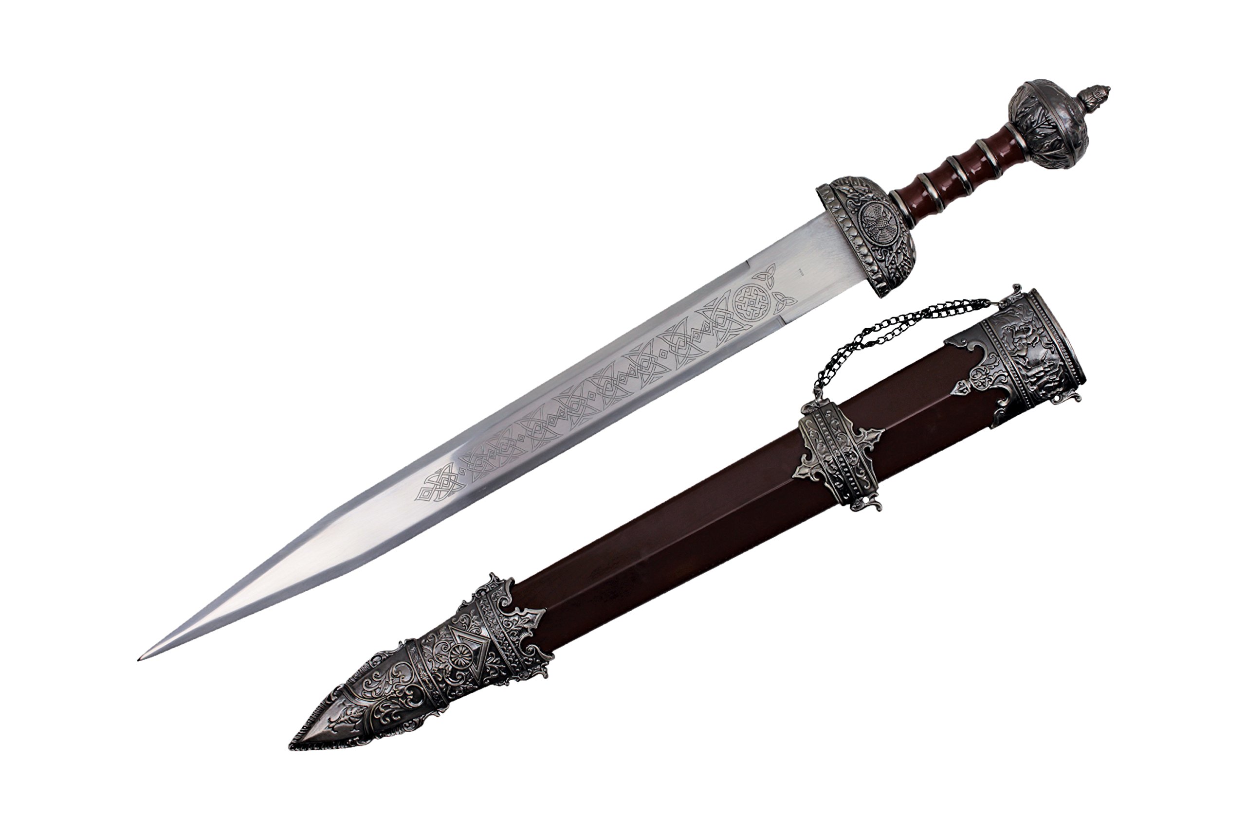 L-708 Roman Gladiator Sword, 31", Black