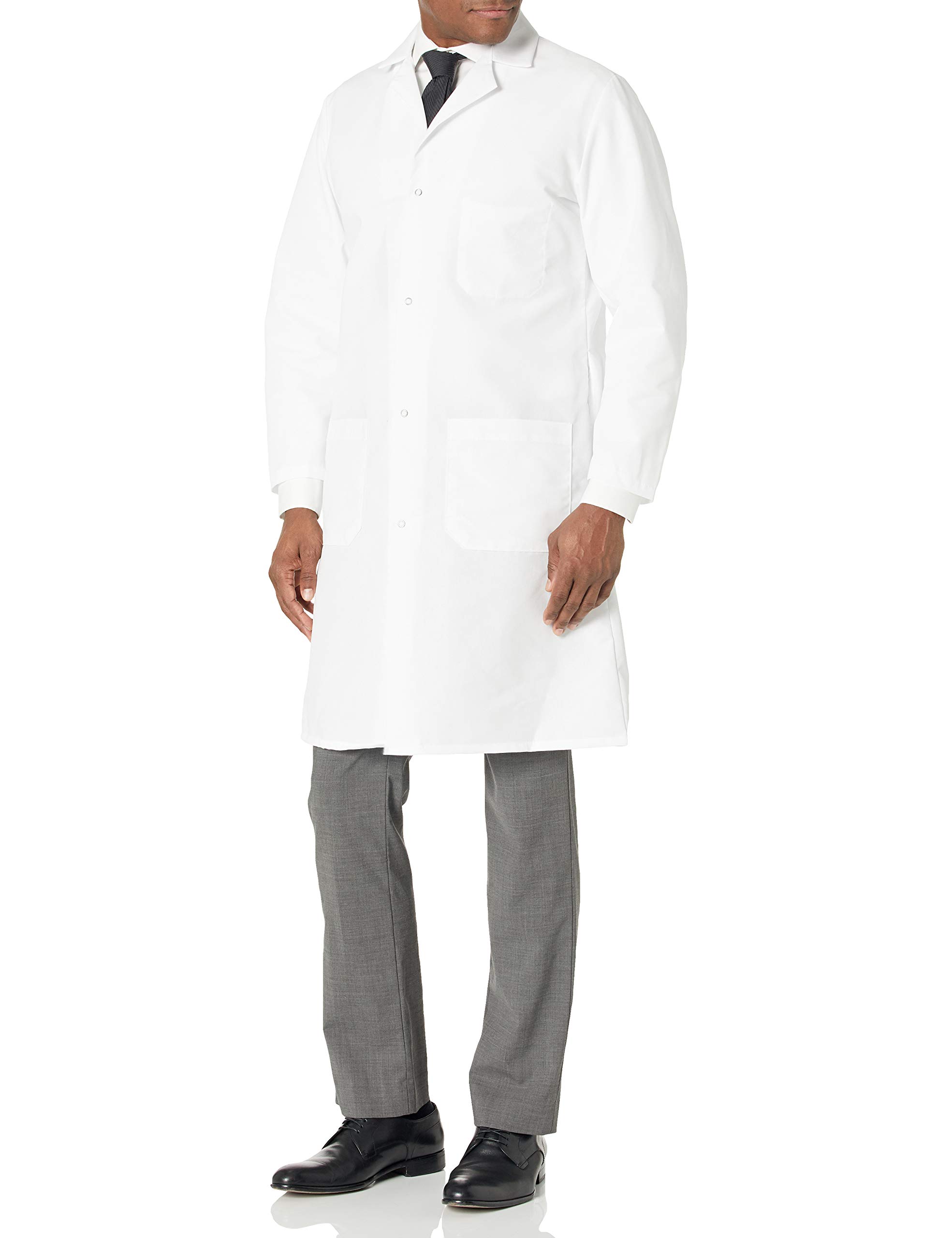 Red Kap Men's Lab Coat with Gripper Closure Medical