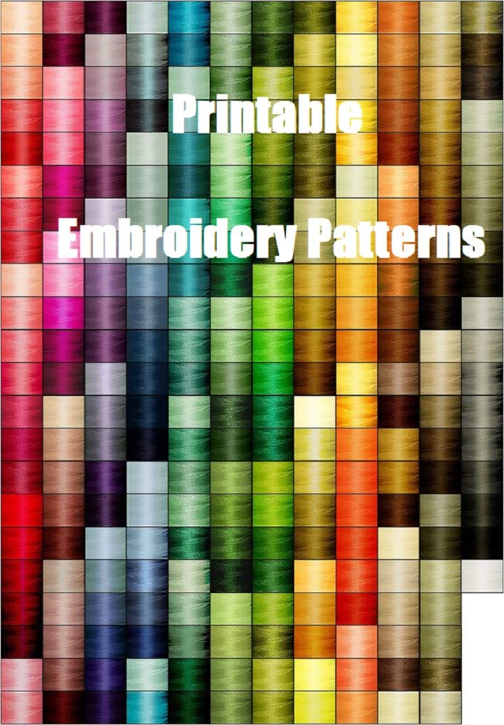 Embroidery patterns printable