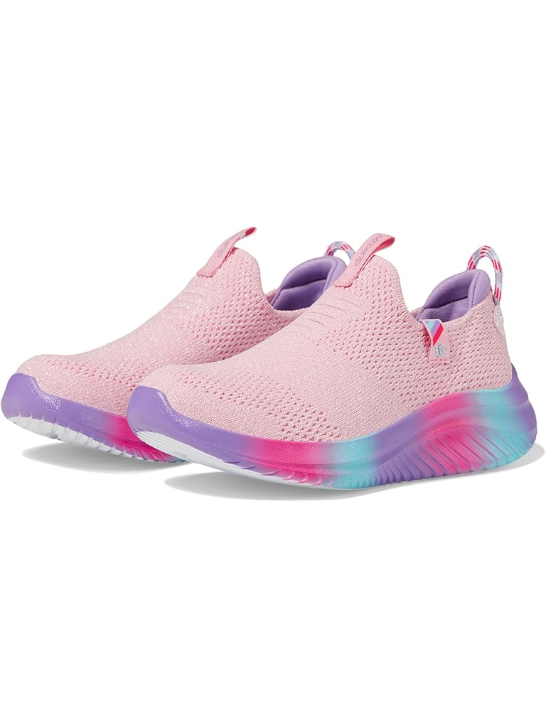 Pink SKECHERS KIDS Ultra Flex 3.0 - Color Joy (Little Kid/Big Kid)