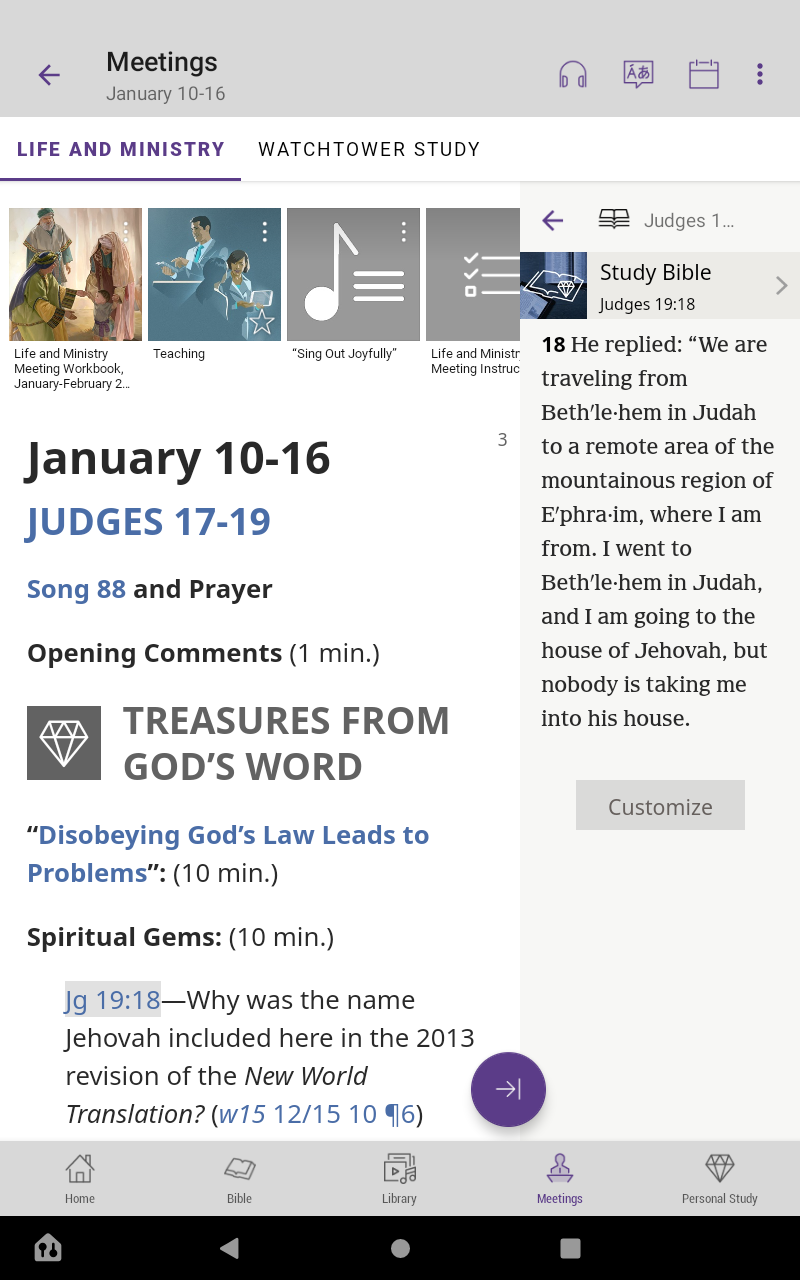 JW Library - App on Amazon Appstore