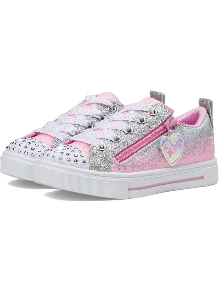 Pink SKECHERS KIDS Lighted - Twinkle Sparks Magical Ombre 314814L (Little Kid)