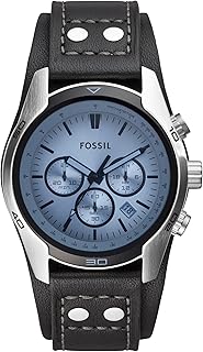 Fossil Coachman Men's Watch with Genuine Leather Bracelet Cuff