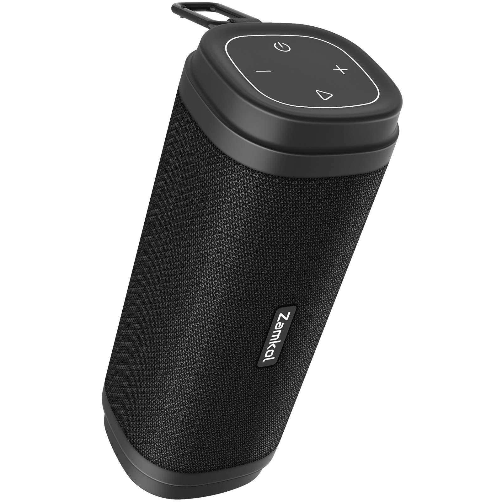 Bluetooth Speaker, Zamkol ZK306 Waterproof Bluetooth Speakers Portable Wireless & 30W Stereo Sound, with EQ Enhanced Bass, 5200mAh, Built-in Mic,TWS, Bluetooth 5.0,Suitable for Outdoor, Gifts