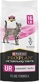 Purina Pro Plan Veterinary Diets UR Urinary St/Ox Feline Formula Dry Cat Food - 16 lb. Bag