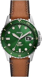 Fossil Men's Sports Watch with Stainless Steel, Silicone, or Leather Band