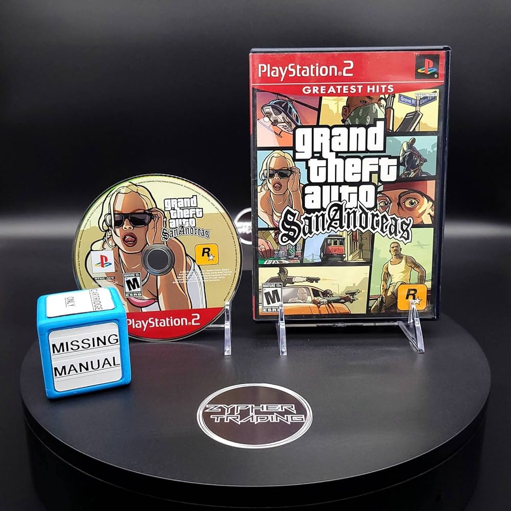 Grand Theft Auto: San Andreas - PlayStation 2🐩 Explore o Potencial da ...