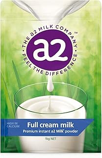 a2 Instant Milk Powder Full Cream 1 kg (Australia Import)