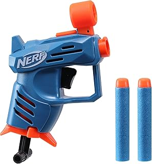 NERF Elite 2.0 Ace SD-1 Dart-Blaster, 2 Elite Darts, Ziehgriff, Integrierte Dart-Halterung für 1 Dart