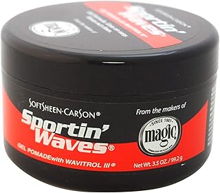 Sportin Waves Gel Pomade, 3.5 oz, 2 pk