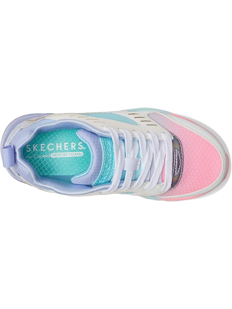 Blue SKECHERS KIDS Uno Lite - Electric Ombre 310388L (Little Kid/Big Kid)