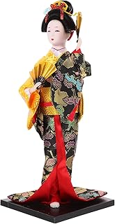 PRETYZOOM Asian Home Decor Japanese Kimono Doll Traditional Geisha Doll Model Izakaya Kokeshi Doll Figurine Cuisine Restau...