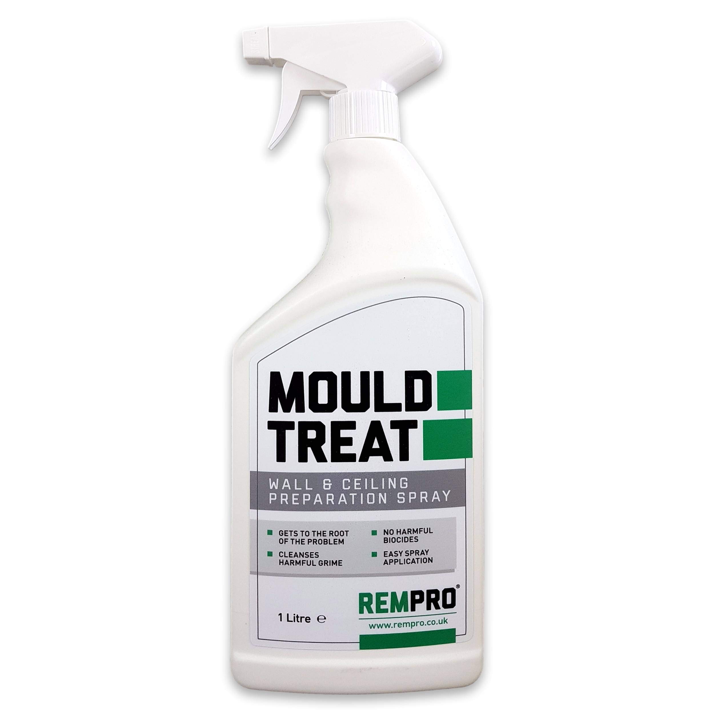 Rempro 1Ltr Mould Treat Wall & Ceiling Preparation Treatment Spray - Mould Killer