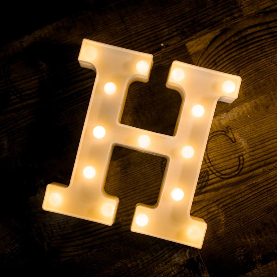 Amazon.com: Foaky LED Letter Lights Sign Light Up Letters Sign for ...