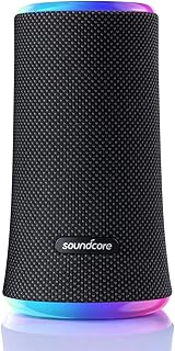 Anker A3167H11 Soundcore Flare Mini Waterproof Bluetooth Speaker, 12 Hours Play Time, 360 Degree Sound - Black