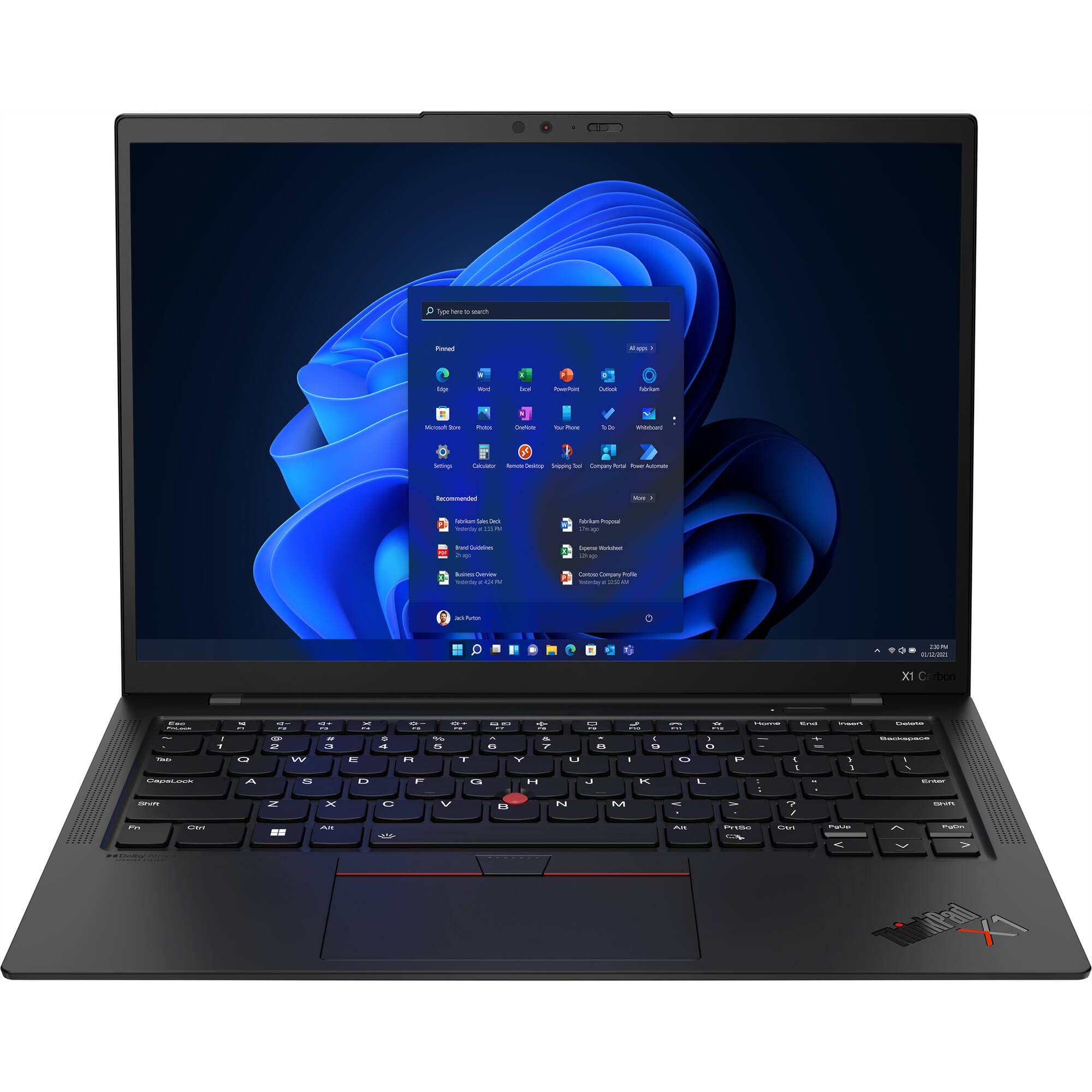 Lenovo Latest ThinkPad X1 Carbon Gen 10, Intel i7-1260P (12 Cores), 14" FHD IPS Touchscreen, Anti-Glare, 16GB DDR5, 2TB SSD, Fingerprint Reader, 1080p Camera, Win 11 Pro (Authorized Reseller)