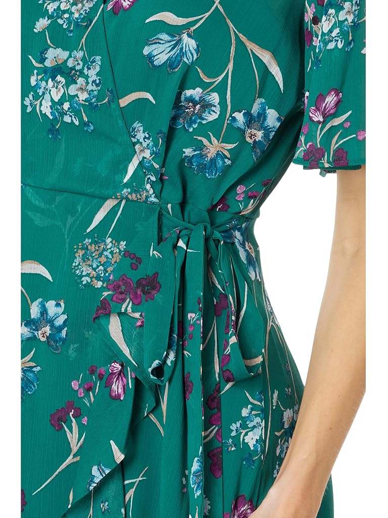 Calvin Klein Chiffon Floral Midi