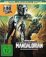 The Mandalorian - Staffel 3 - Steelbook - Limited Edition (4K Ultra HD) (+ Blu-ray) [4 Discs]