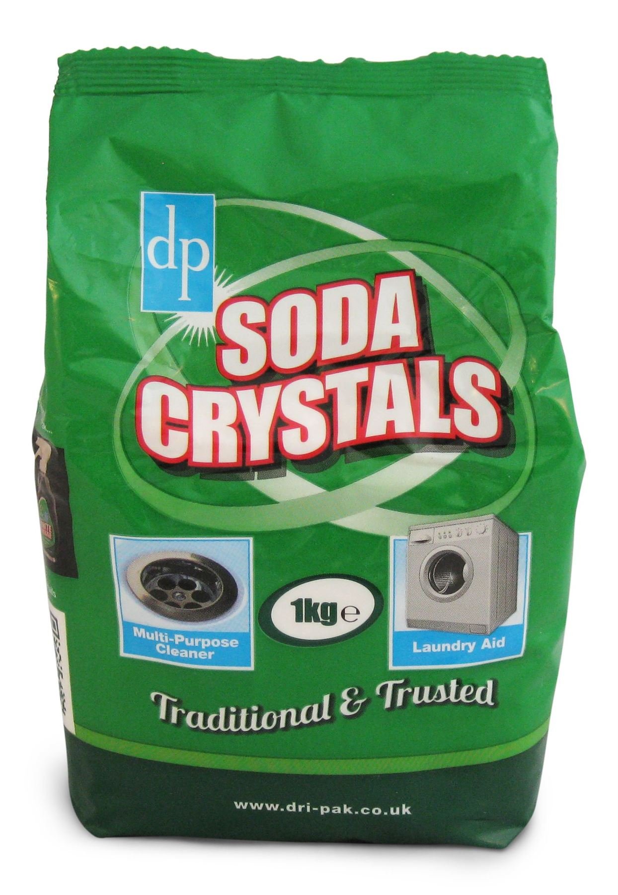 Nutwell DriPak Soda Crystals, 1kg x 6 bags, The Original Stain Remover