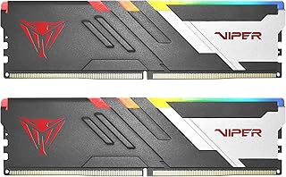 Patriot Viper Venom RGB DDR5 32GB (2 x 16GB) 5600MHz UDIMM Desktop Gaming Memory Kit - PVVR532G560C36K