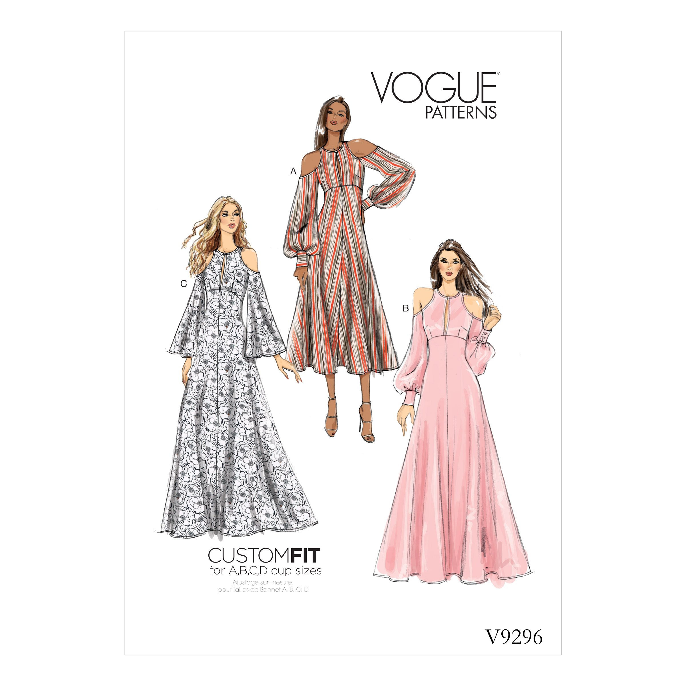 Dress sewing patterns vogue