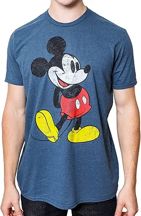 Disney Mickey Mouse Classic Distressed Standing T-Shirt