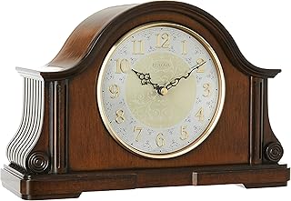 Bulova Home & Office Collection Chadbourne Chiming Mantel clock #B1975