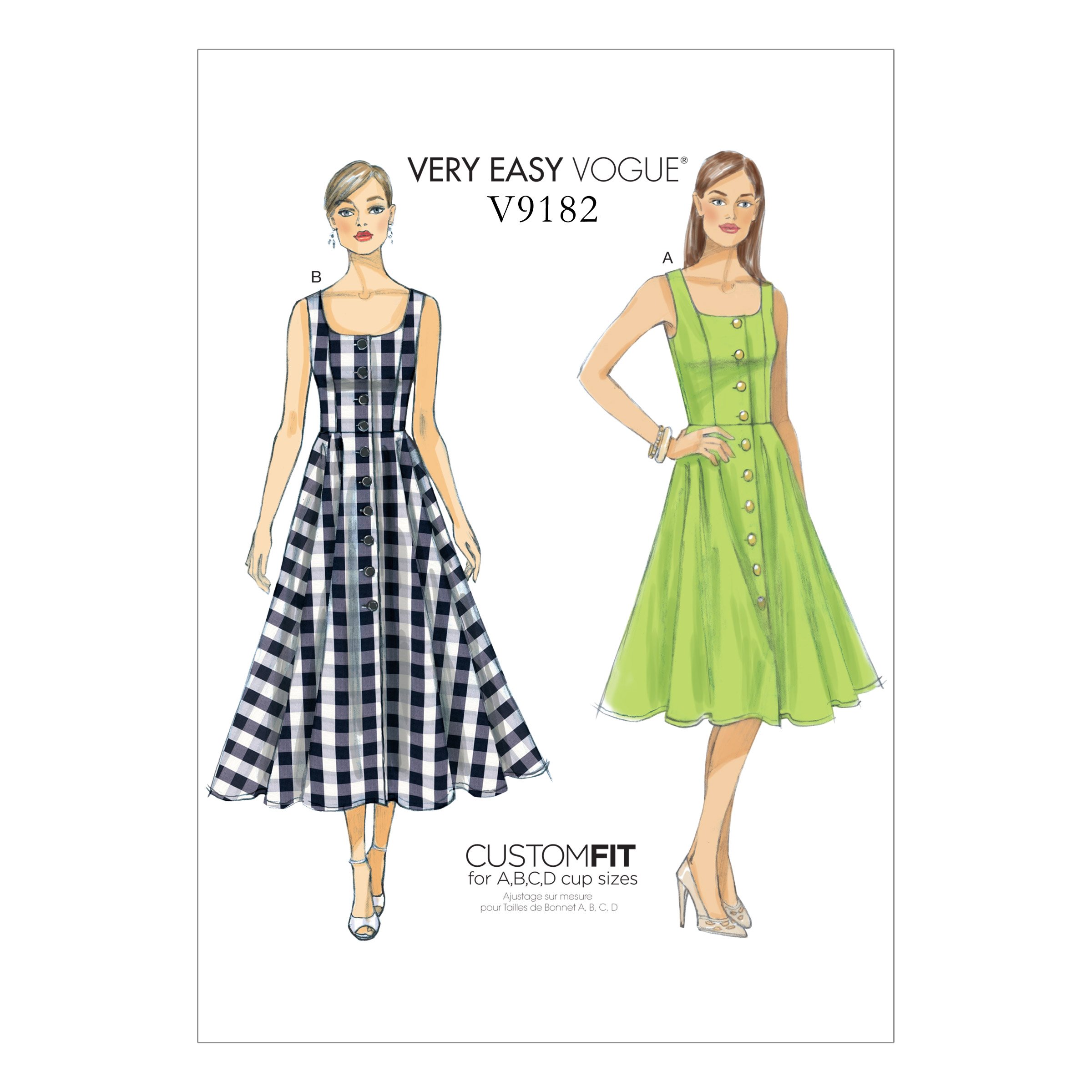 Dress sewing patterns vogue