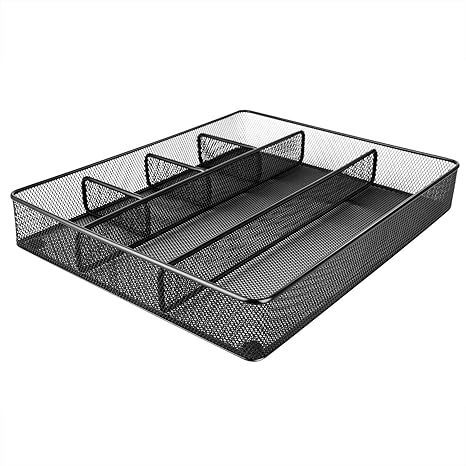 Amazon.com : Amazon Basics Desk Drawer Organizer for Office and Home ...