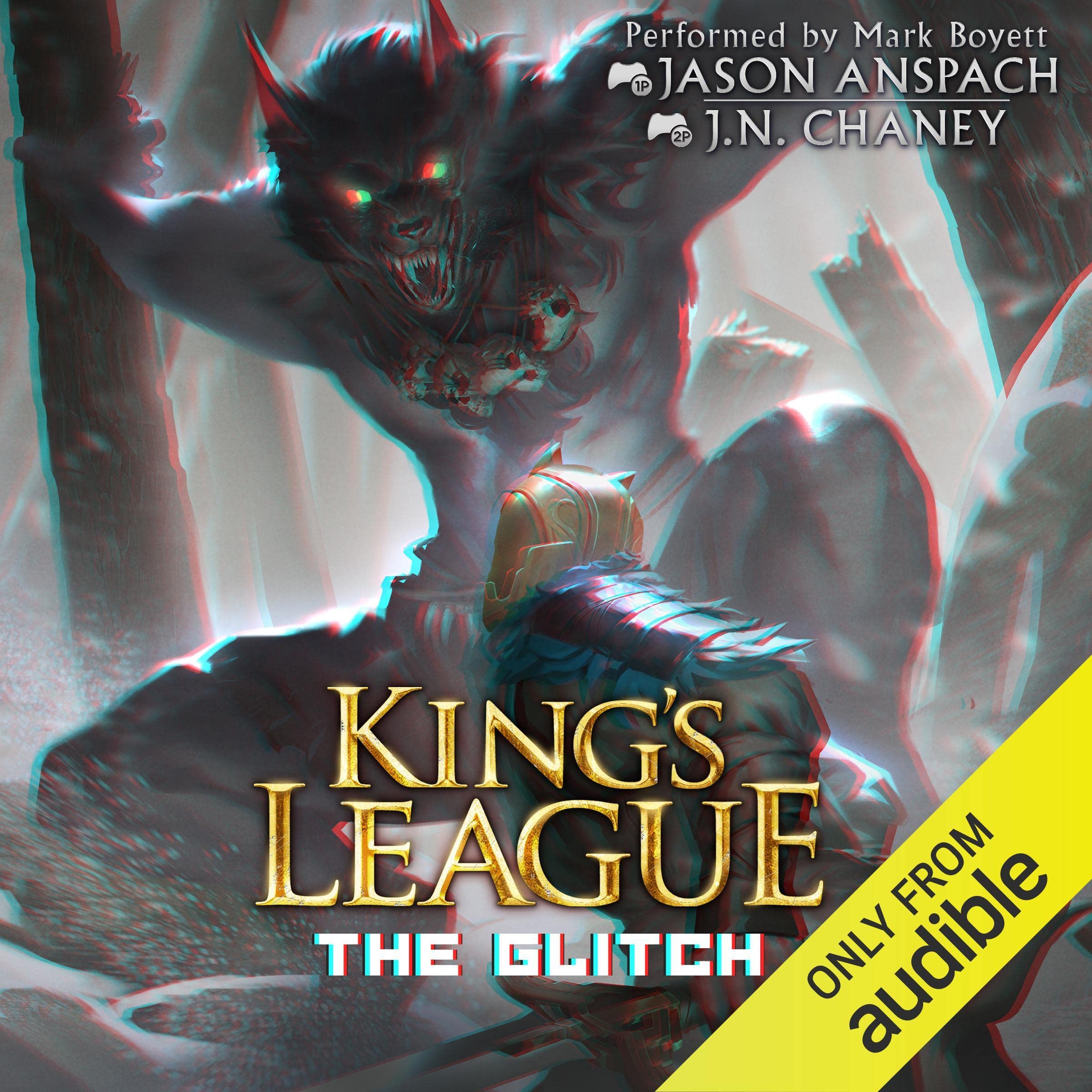 The Glitch: An Epic Lit RPG Adventure (King's League, Book 5)