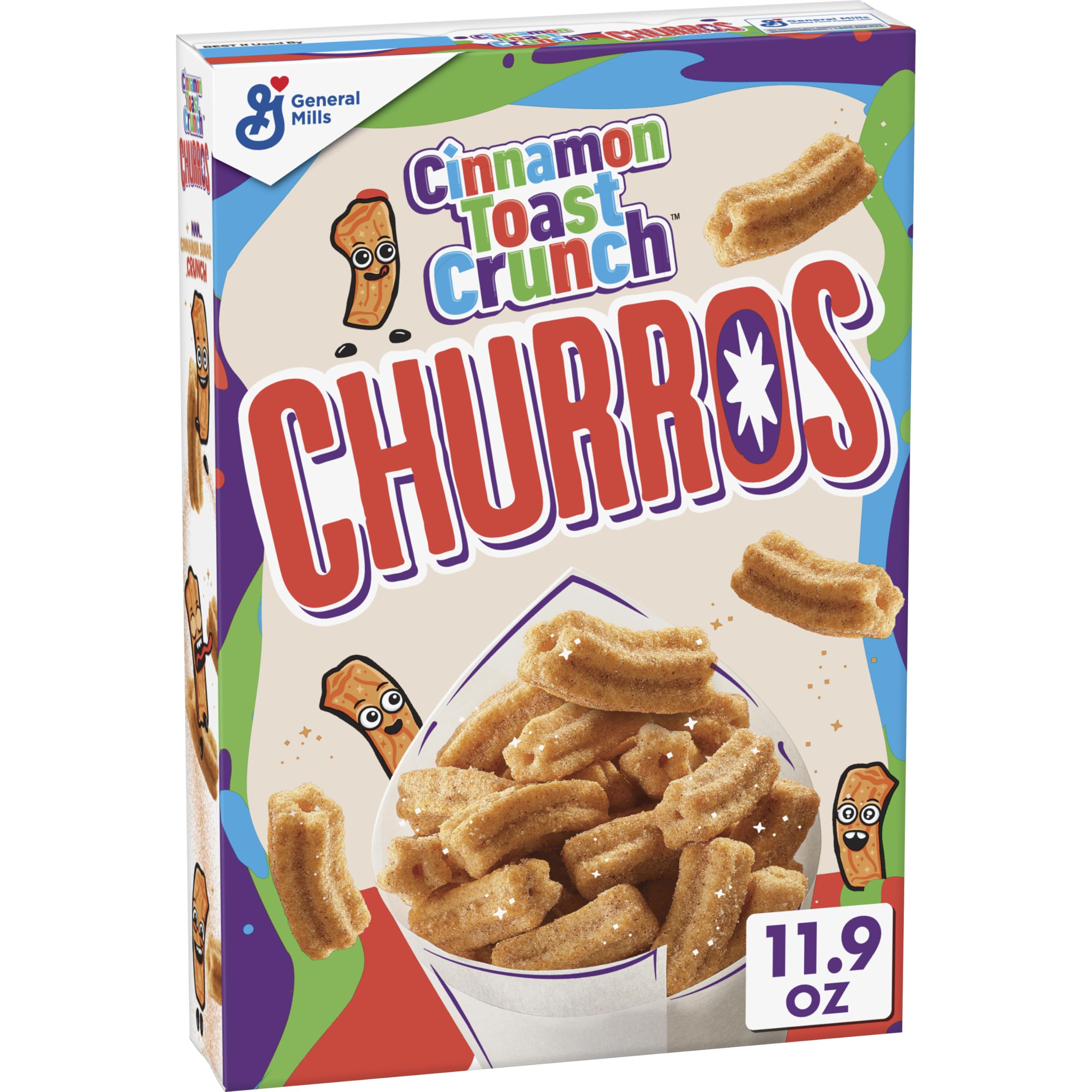 Cinnamon Toast Crunch General Mills Churros 337g