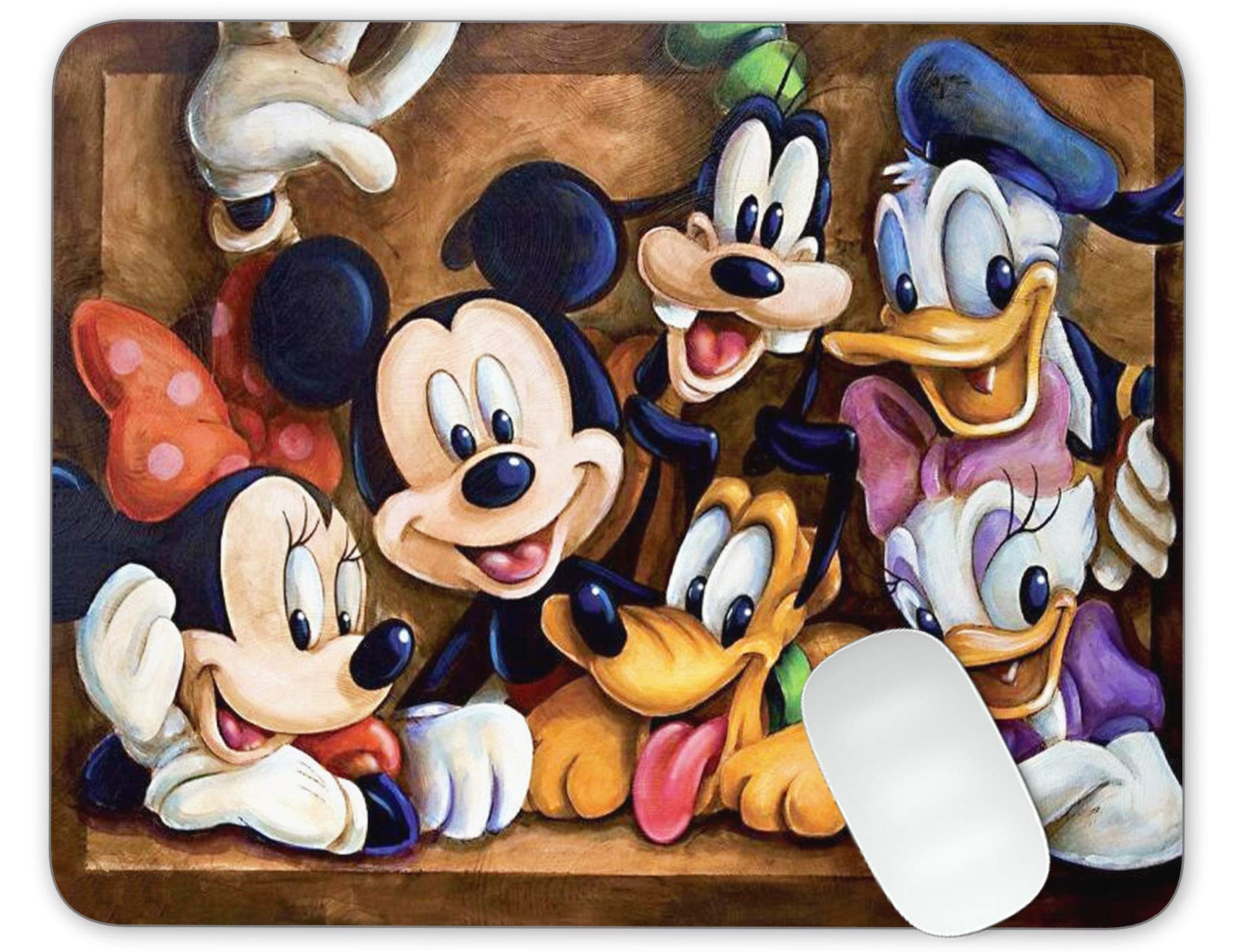 Buy Mickey Mouse and Donald Duck and Goofy Mouse Pad Office Mouse Pad ...