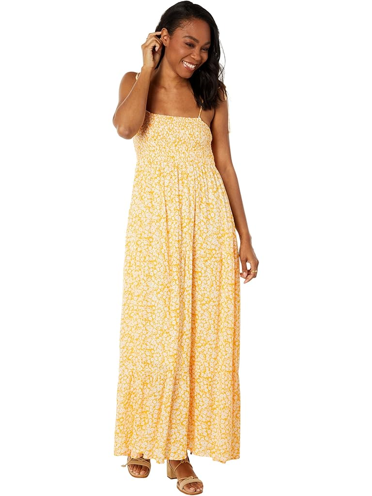 Lost + Wander Tangerine Dream Maxi Dress