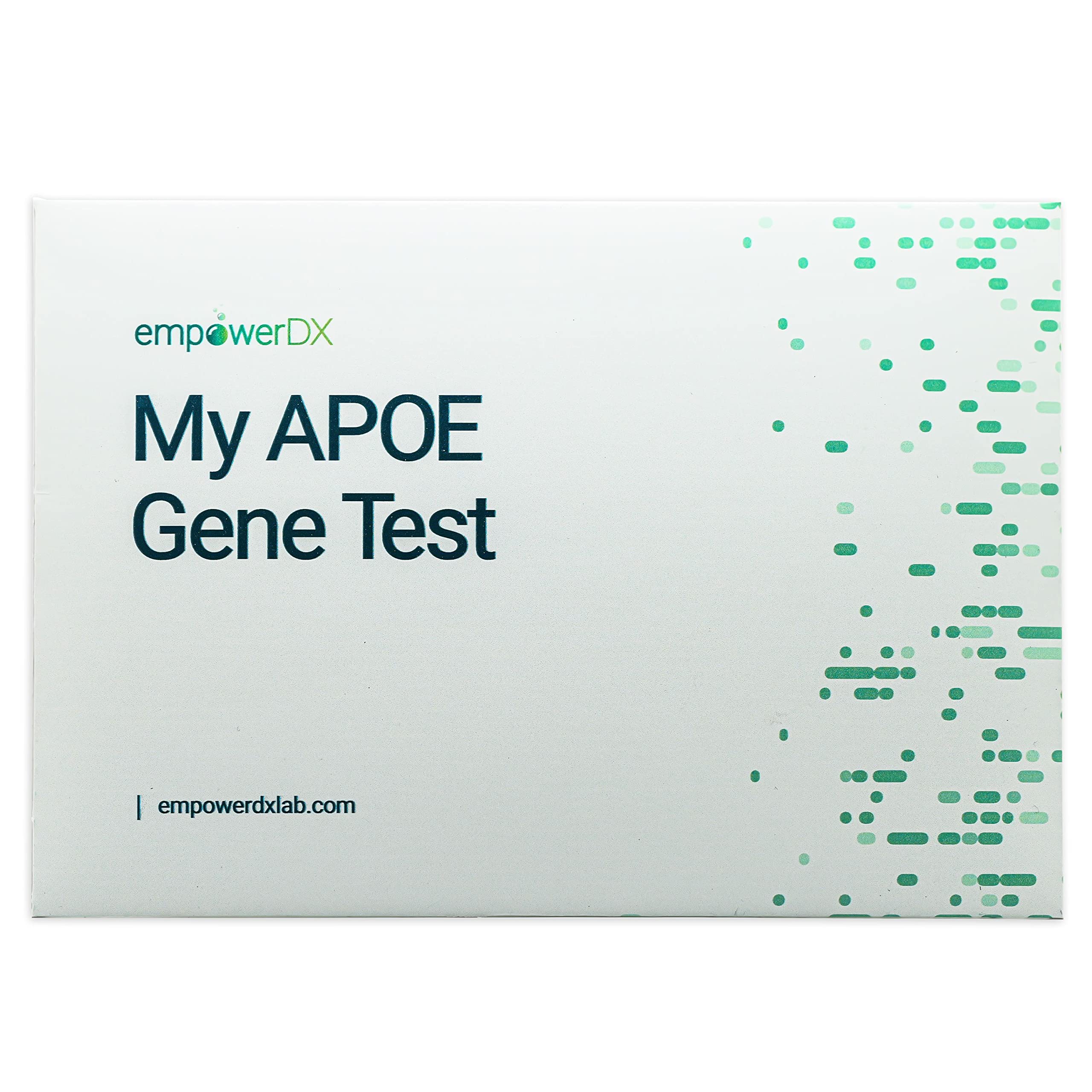 empowerDX APOE Gene Test, Easy at Home Mouth Swab Test for Alzheimer’s Disease and Dementia Risk, Ages 18+