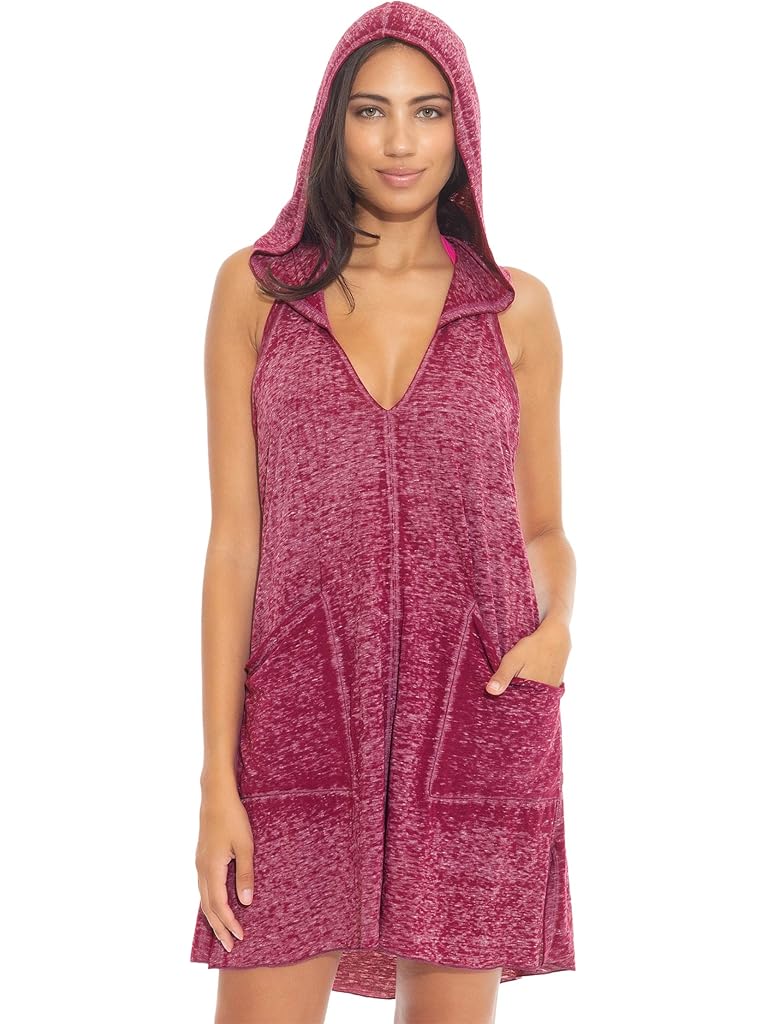 BECCA Beach Date Hooded T-Shirt Dress Cover-Up