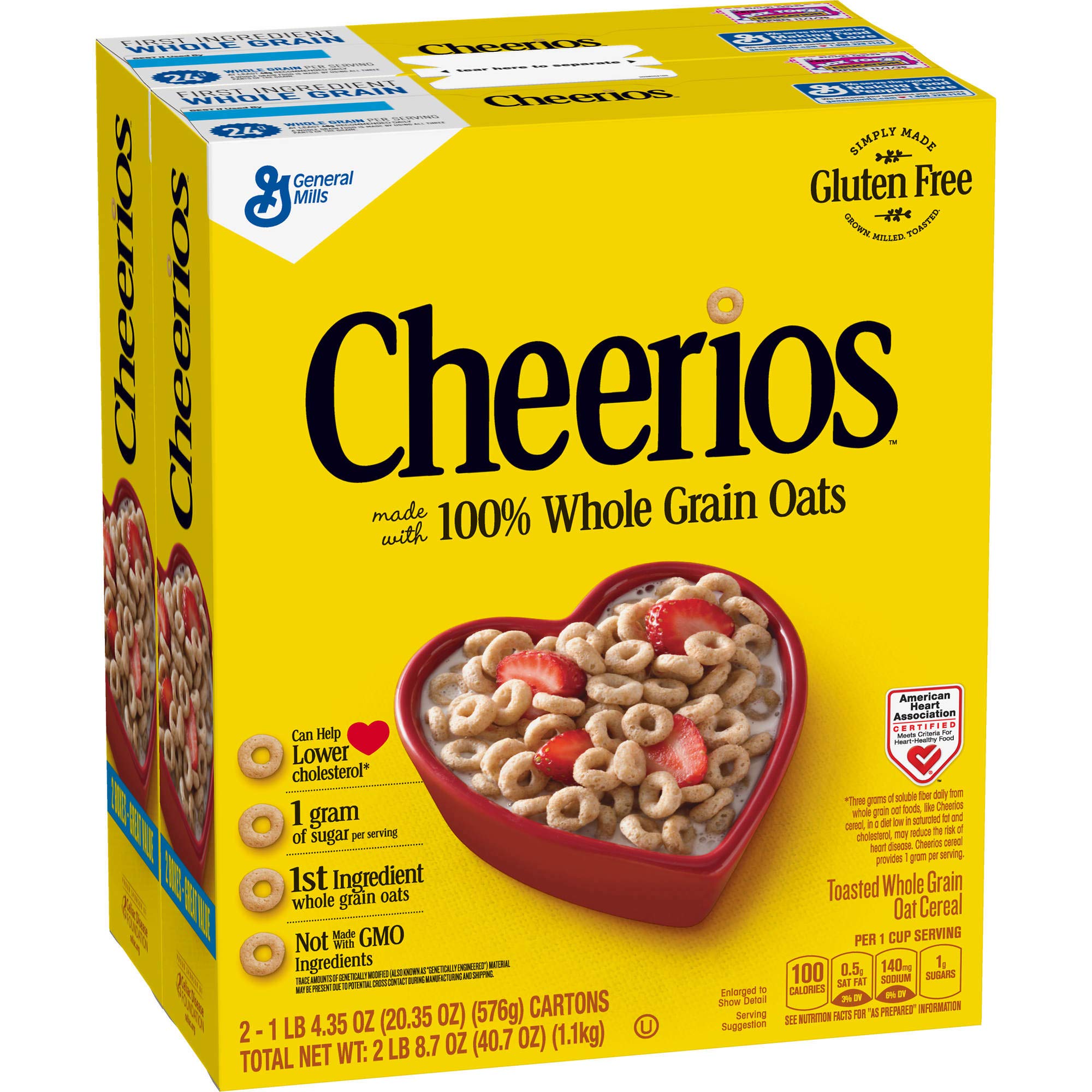 General Mills Cheerios, 40.7 oz.